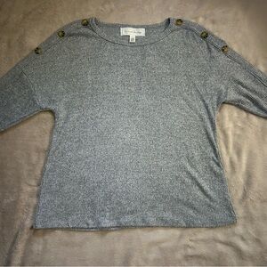 French Laundry Loose Sweater | Charcoal | Large